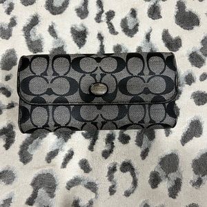 Coach trifold wallet
